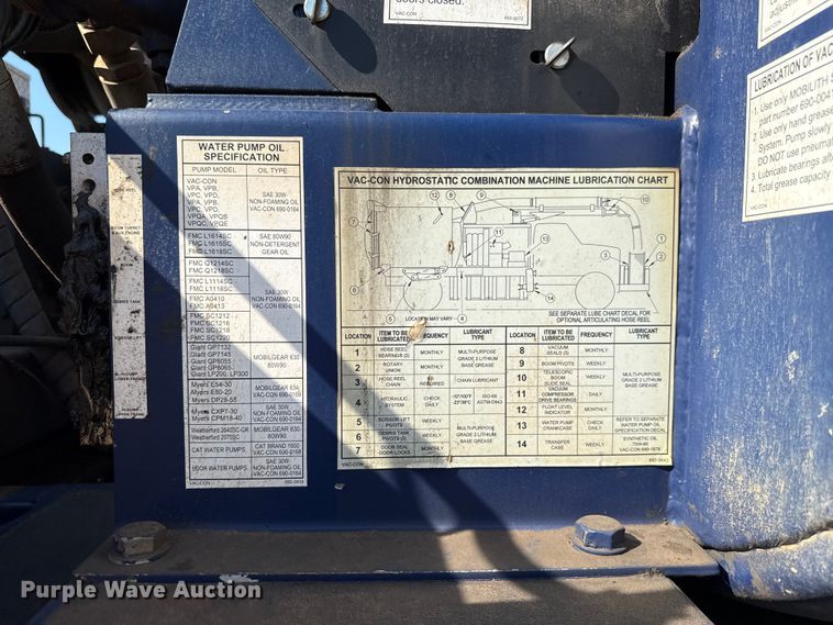 image for item EU5117 2015 Freightliner 114SD sewer jetter truck