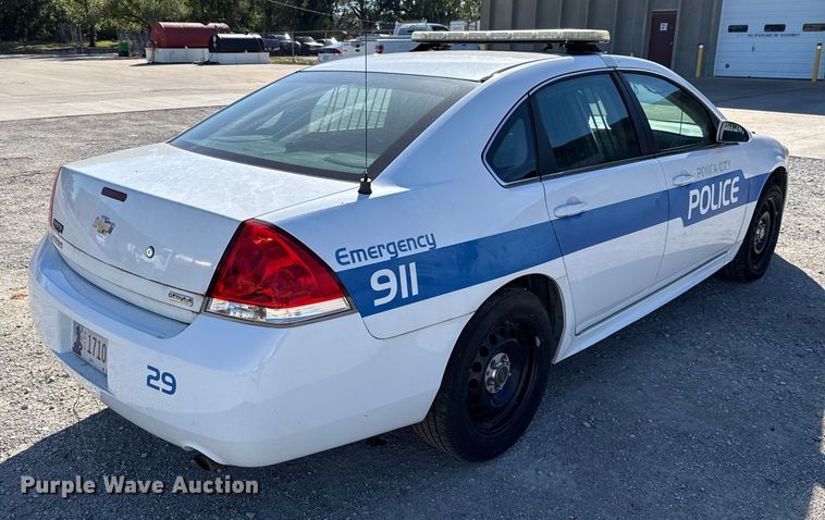 image for item EU5120 2013 Chevrolet Impala Police 