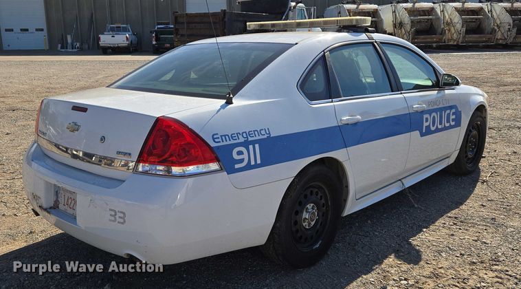 image for item EU5124 2011 Chevrolet Impala Police 