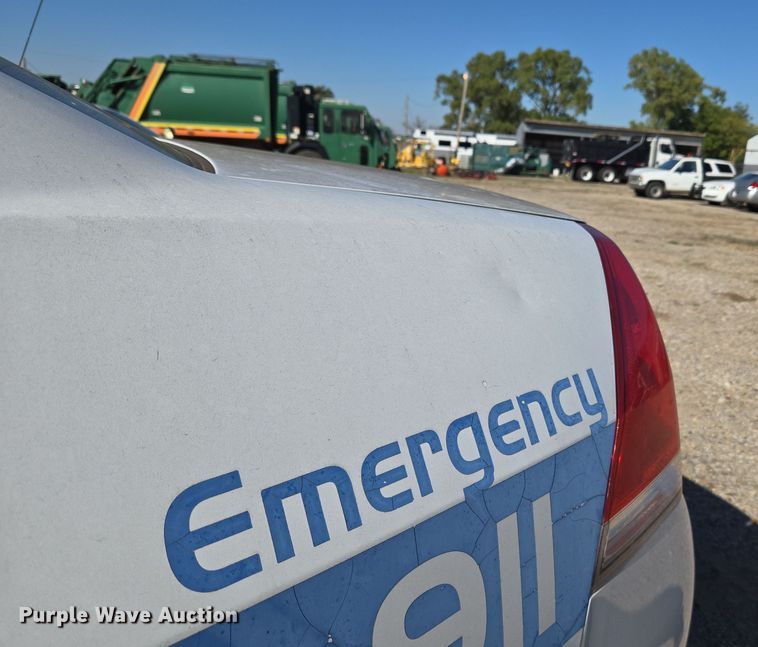 image for item EU5124 2011 Chevrolet Impala Police 