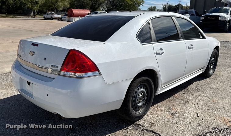 image for item EU5125 2010 Chevrolet Impala Police 