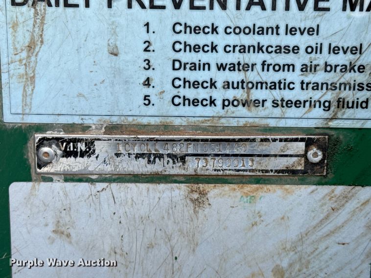 image for item EU5130 2015 Crane Carrier Low Entry refuse truck