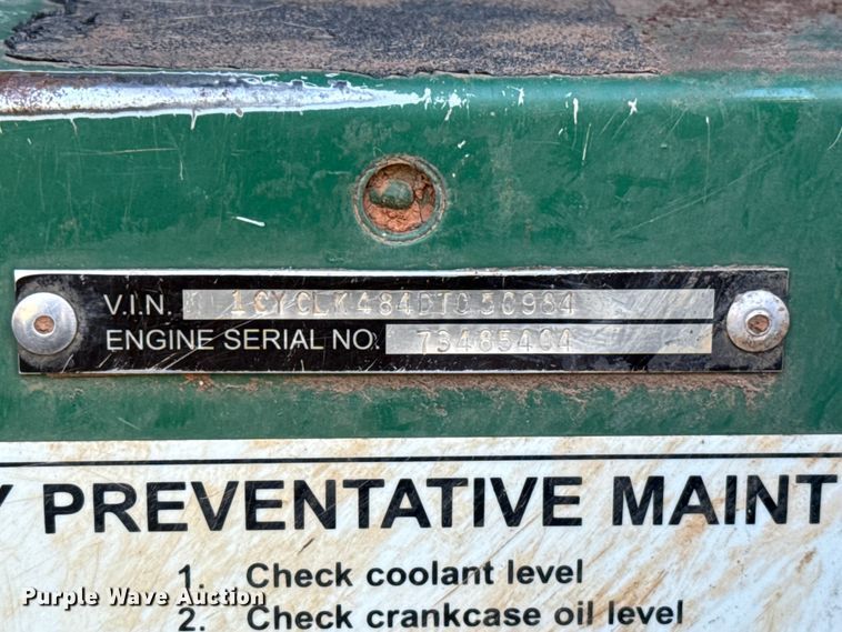 image for item EU5133 2013 Crane Carrier Low Entry refuse truck