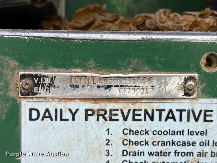 image for item EU5134 2015 Crane Carrier Low Entry refuse truck