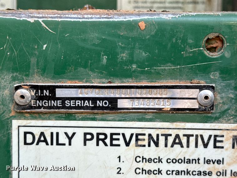 image for item EU5135 2013 Crane Carrier Low Entry refuse truck