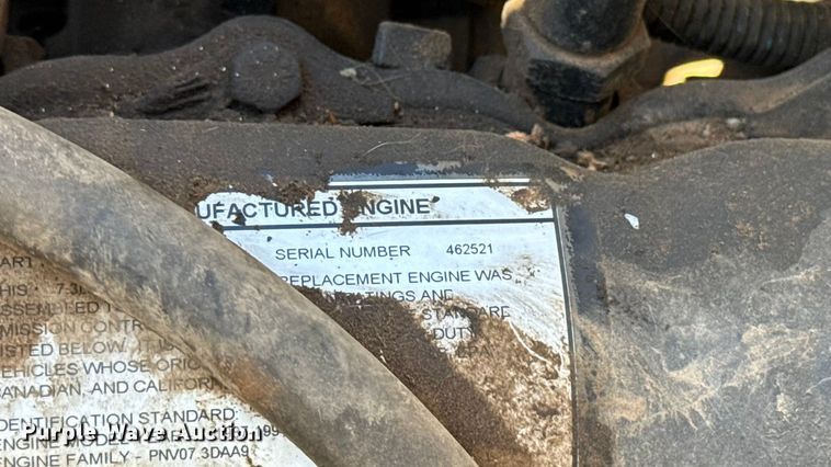 image for item EU5139 1990 International 4600 dump truck