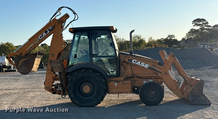 image for item EU5161 2008 Case 580 Super M Series 3 backhoe