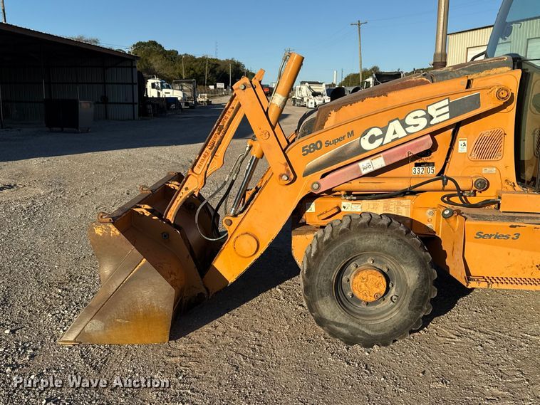image for item EU5161 2008 Case 580 Super M Series 3 backhoe