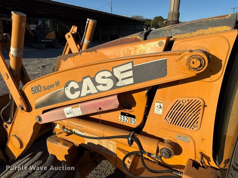 image for item EU5161 2008 Case 580 Super M Series 3 backhoe