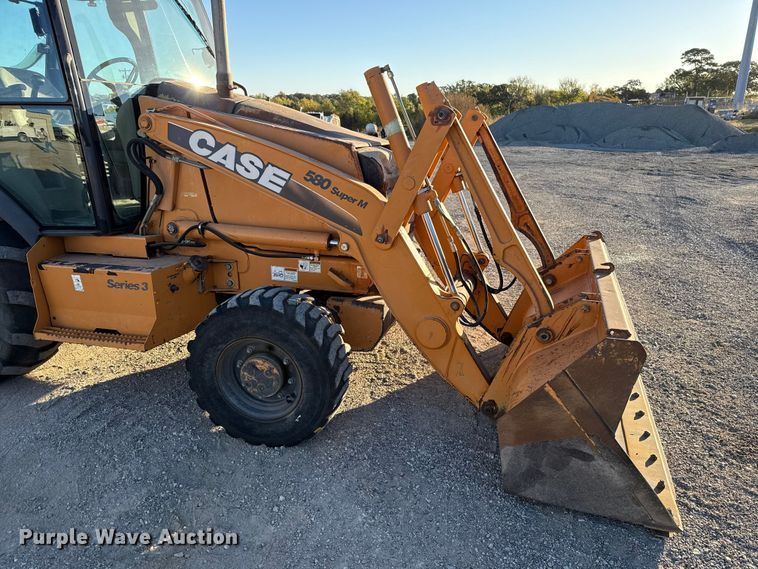 image for item EU5161 2008 Case 580 Super M Series 3 backhoe