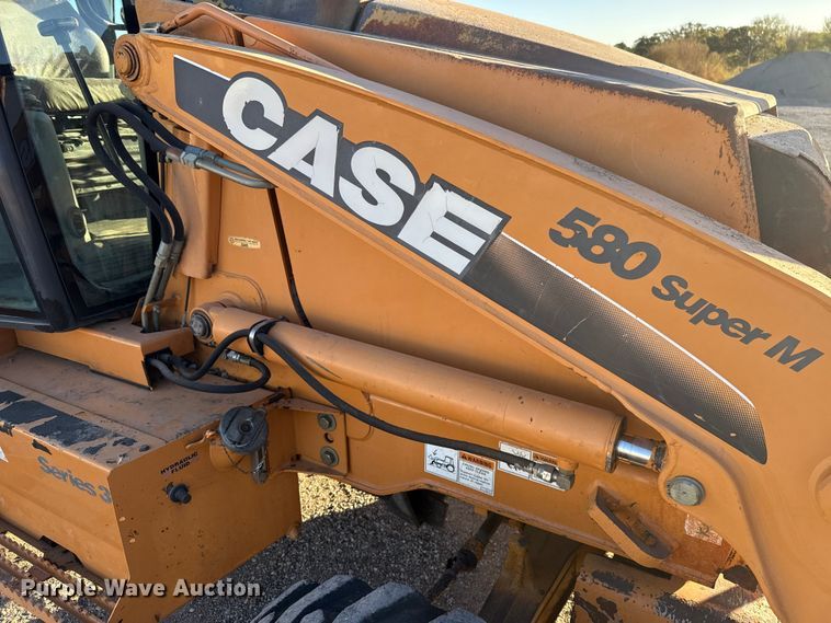 image for item EU5161 2008 Case 580 Super M Series 3 backhoe