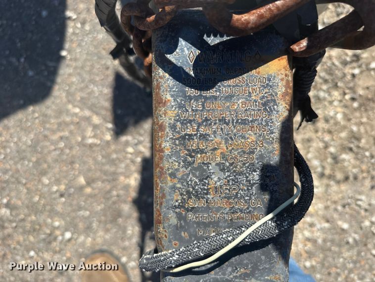 image for item EU6108 2009 B&M Manufacturing Seaark boat trailer