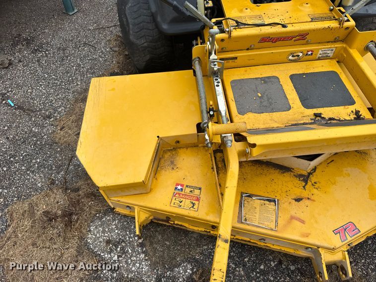 image for item EU6129 2009 Hustler Super Z ZTR lawn mower