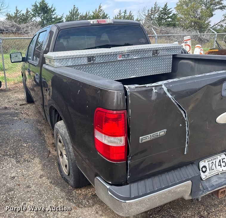 image for item EU6131 2007 Ford F150 SuperCrew pickup truck