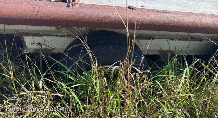 image for item EU6132 Shop built flatbed trailer