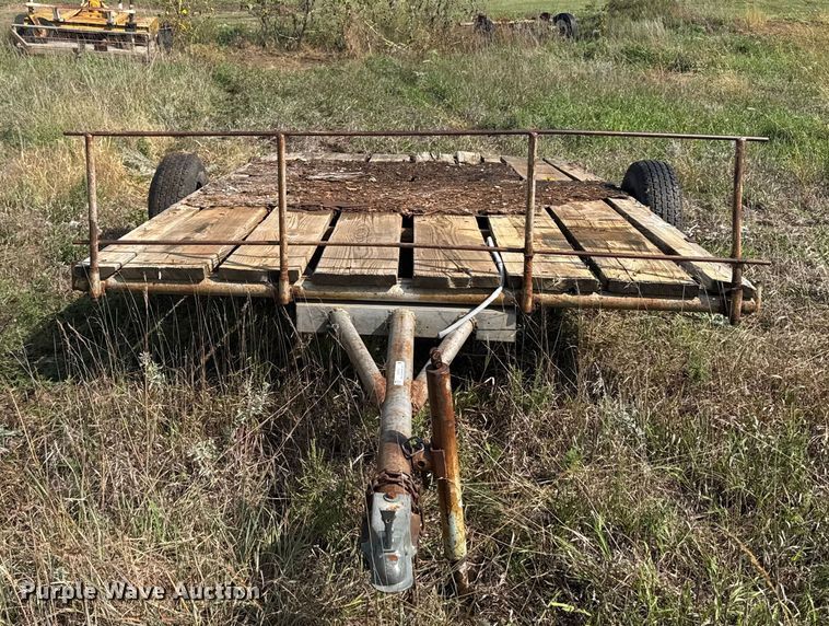 image for item EU6133 Shop built utility trailer