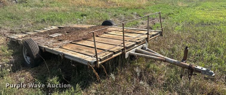 image for item EU6133 Shop built utility trailer