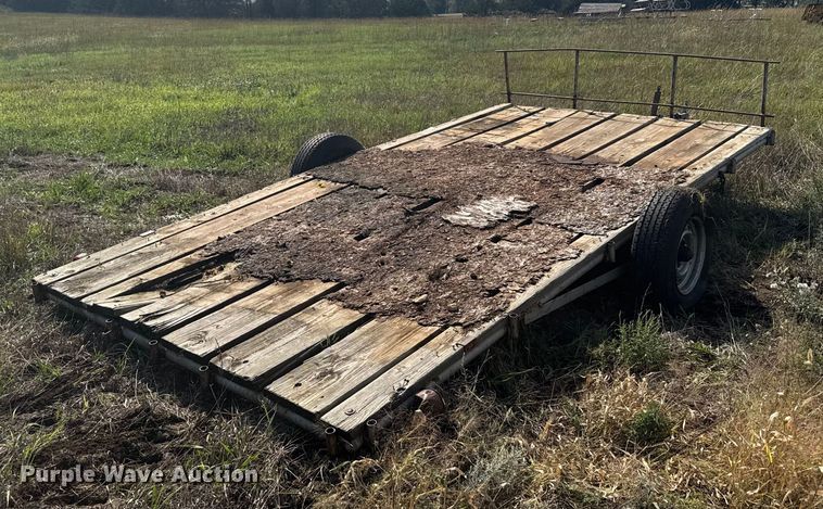 image for item EU6133 Shop built utility trailer