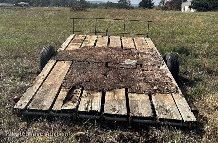 image for item EU6133 Shop built utility trailer