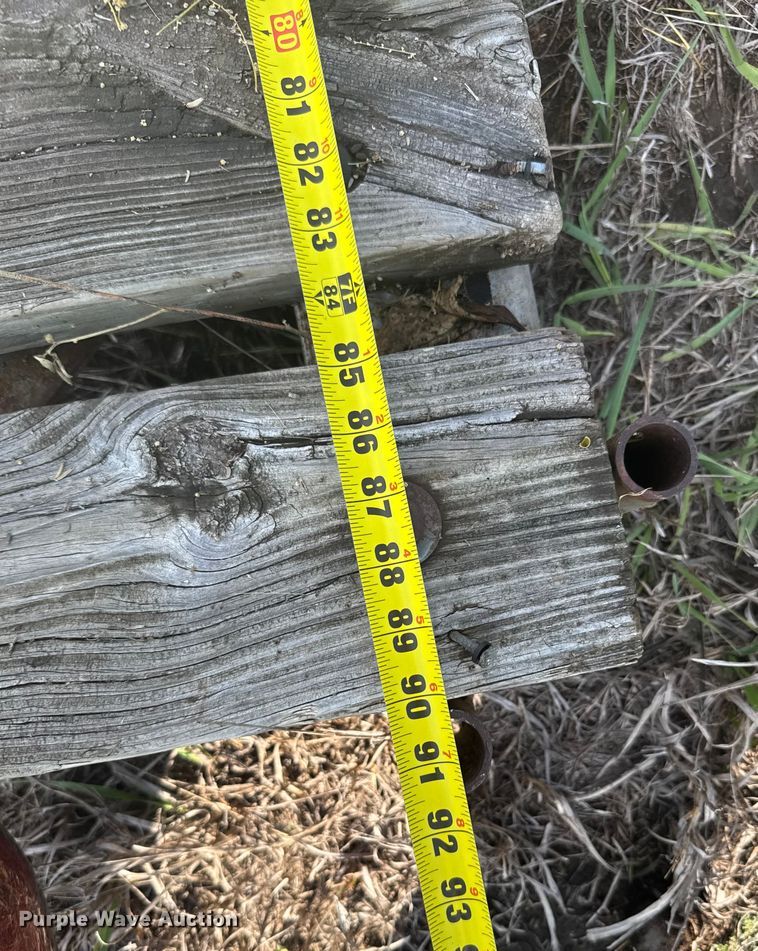 image for item EU6133 Shop built utility trailer