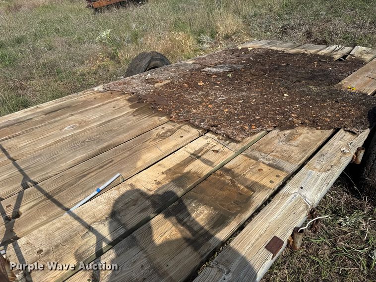 image for item EU6133 Shop built utility trailer