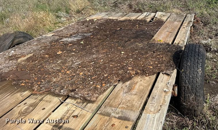 image for item EU6133 Shop built utility trailer