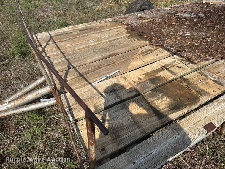 image for item EU6133 Shop built utility trailer