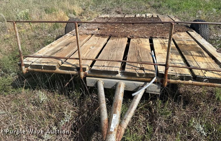 image for item EU6133 Shop built utility trailer