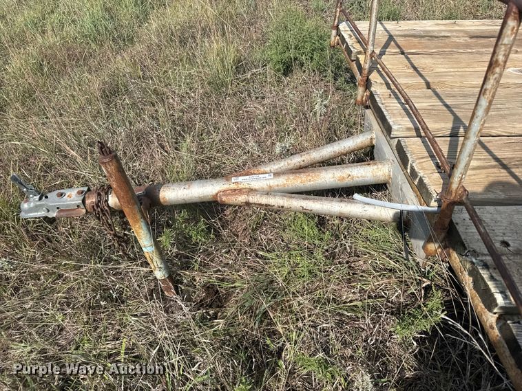 image for item EU6133 Shop built utility trailer