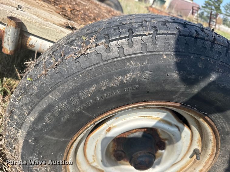 image for item EU6133 Shop built utility trailer