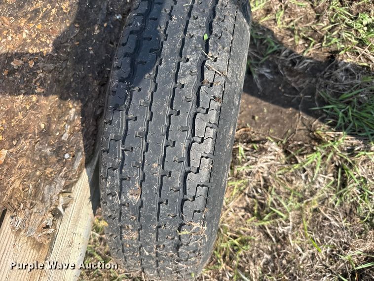 image for item EU6133 Shop built utility trailer