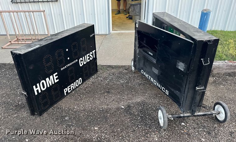 image for item EU6135 (2) Daktronics score boards