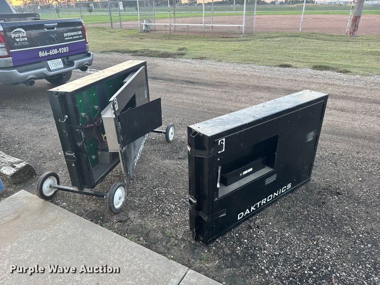 image for item EU6135 (2) Daktronics score boards