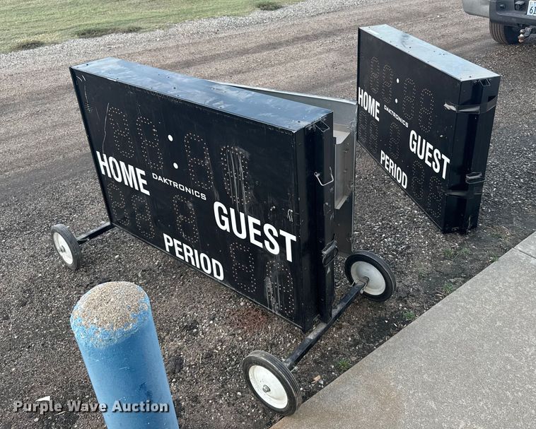 image for item EU6135 (2) Daktronics score boards