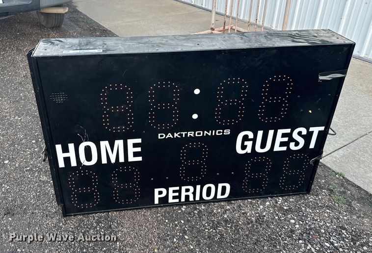 image for item EU6135 (2) Daktronics score boards