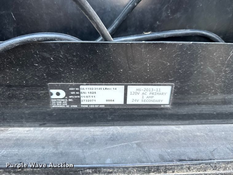 image for item EU6135 (2) Daktronics score boards