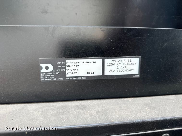 image for item EU6135 (2) Daktronics score boards