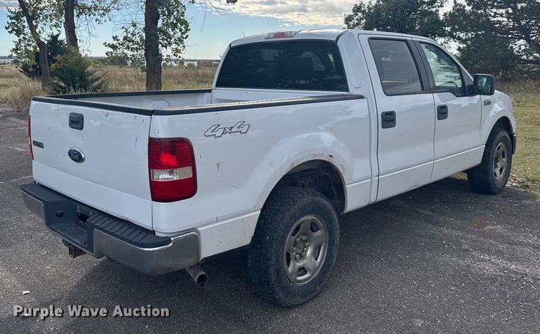 image for item EU6197 2008 Ford F150 SuperCrew pickup truck