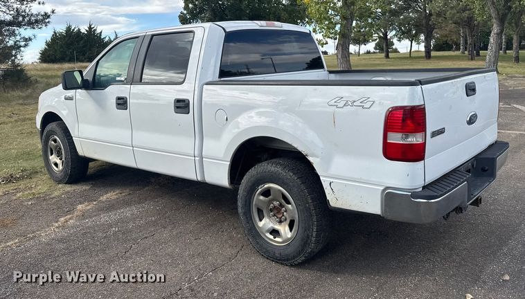 image for item EU6197 2008 Ford F150 SuperCrew pickup truck