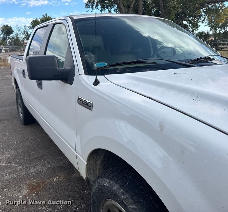 image for item EU6197 2008 Ford F150 SuperCrew pickup truck
