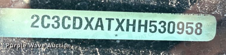 image for item EU7019 2017 Dodge Charger Police 