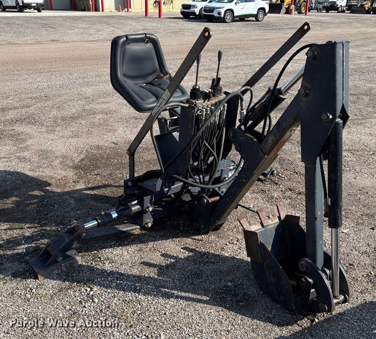 image for item EV3102 Leon-Ram Enterprises BH78 skid steer backhoe