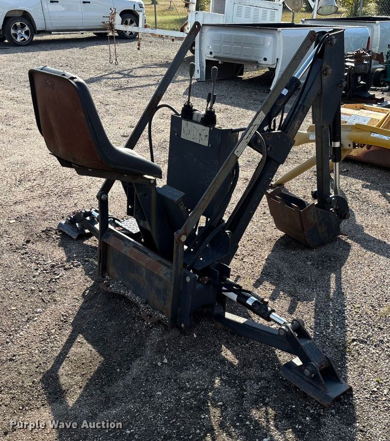 image for item EV3102 Leon-Ram Enterprises BH78 skid steer backhoe