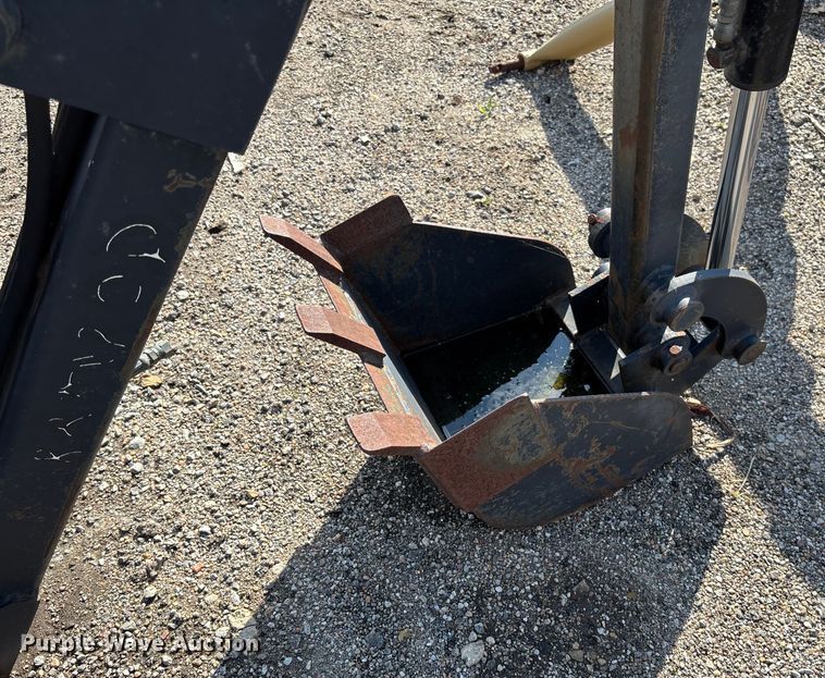 image for item EV3102 Leon-Ram Enterprises BH78 skid steer backhoe