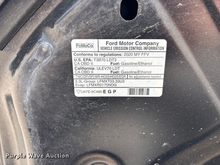 image for item EV3114 2020 Ford Explorer Police Interceptor SUV