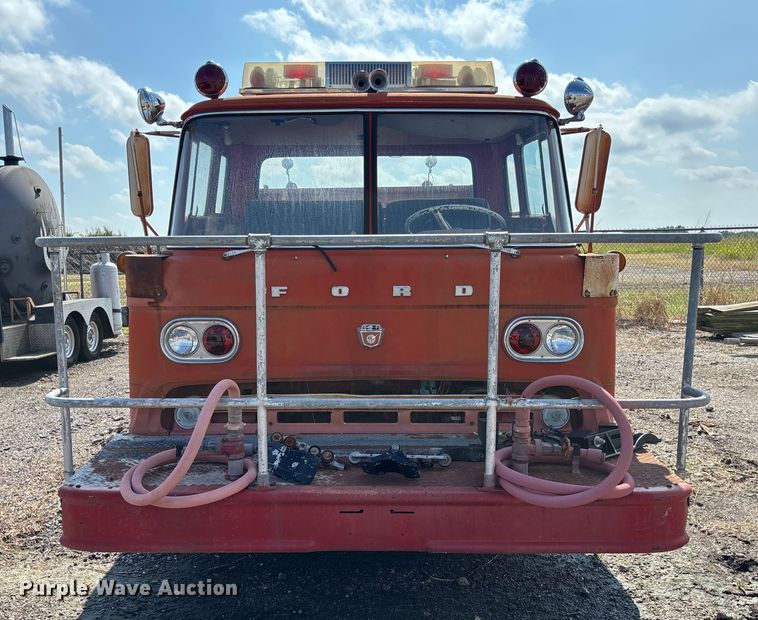 image for item EV3115 1959 Ford C-1000 pumper fire truck