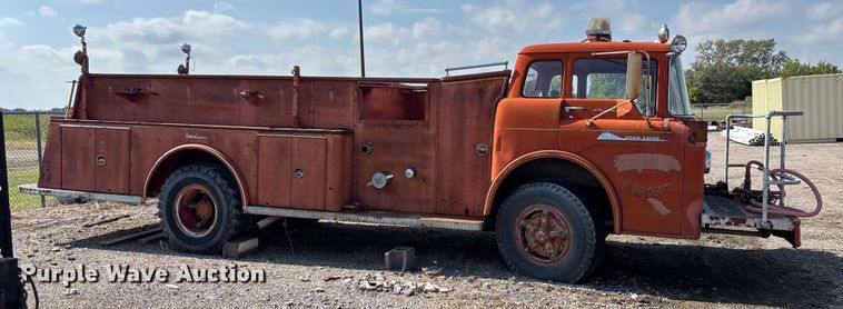 image for item EV3115 1959 Ford C-1000 pumper fire truck