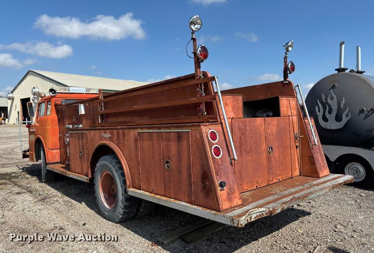 image for item EV3115 1959 Ford C-1000 pumper fire truck