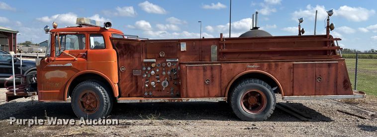 image for item EV3115 1959 Ford C-1000 pumper fire truck