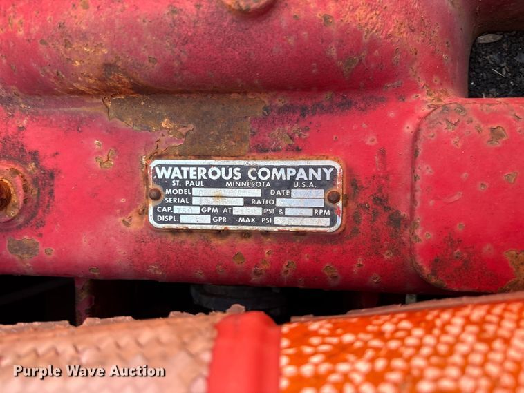 image for item EV3115 1959 Ford C-1000 pumper fire truck